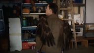 Eagly's first hug in episode 1 | Image via HBO Max